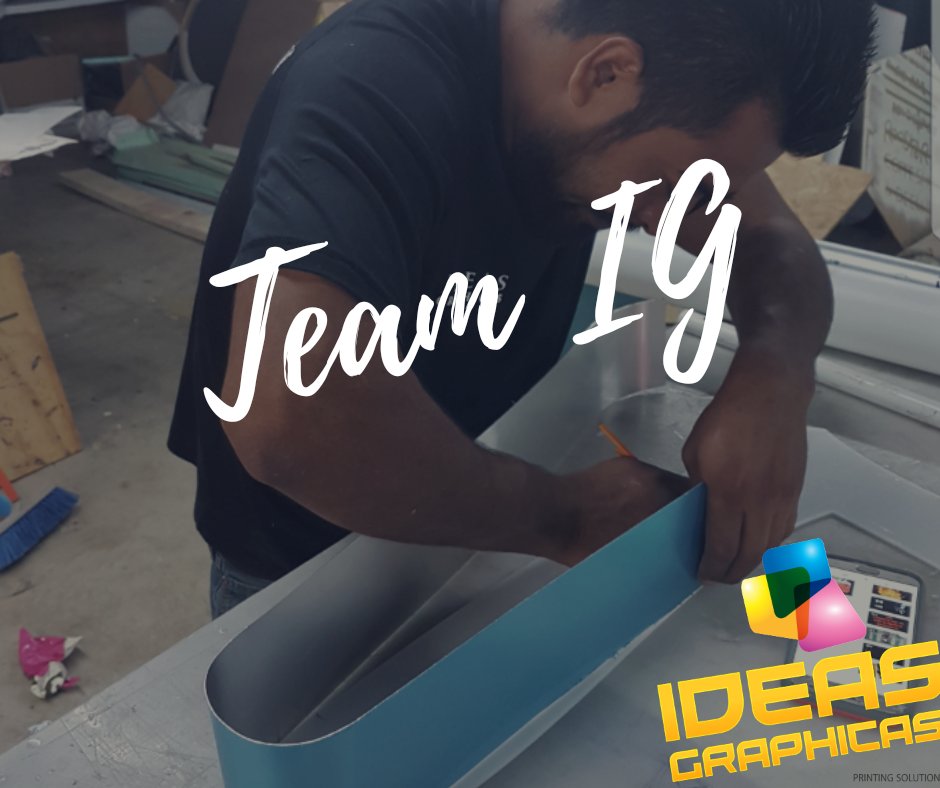 RobertitaRv's tweet image. La base de nuestro éxito en #IDEASGRAPHICAS es nuestro talento humano.

Gracias #TeamIG 

#FelizLunes #Impresióndigital #Anunciosluminosos #Cortecnc #Sublimación