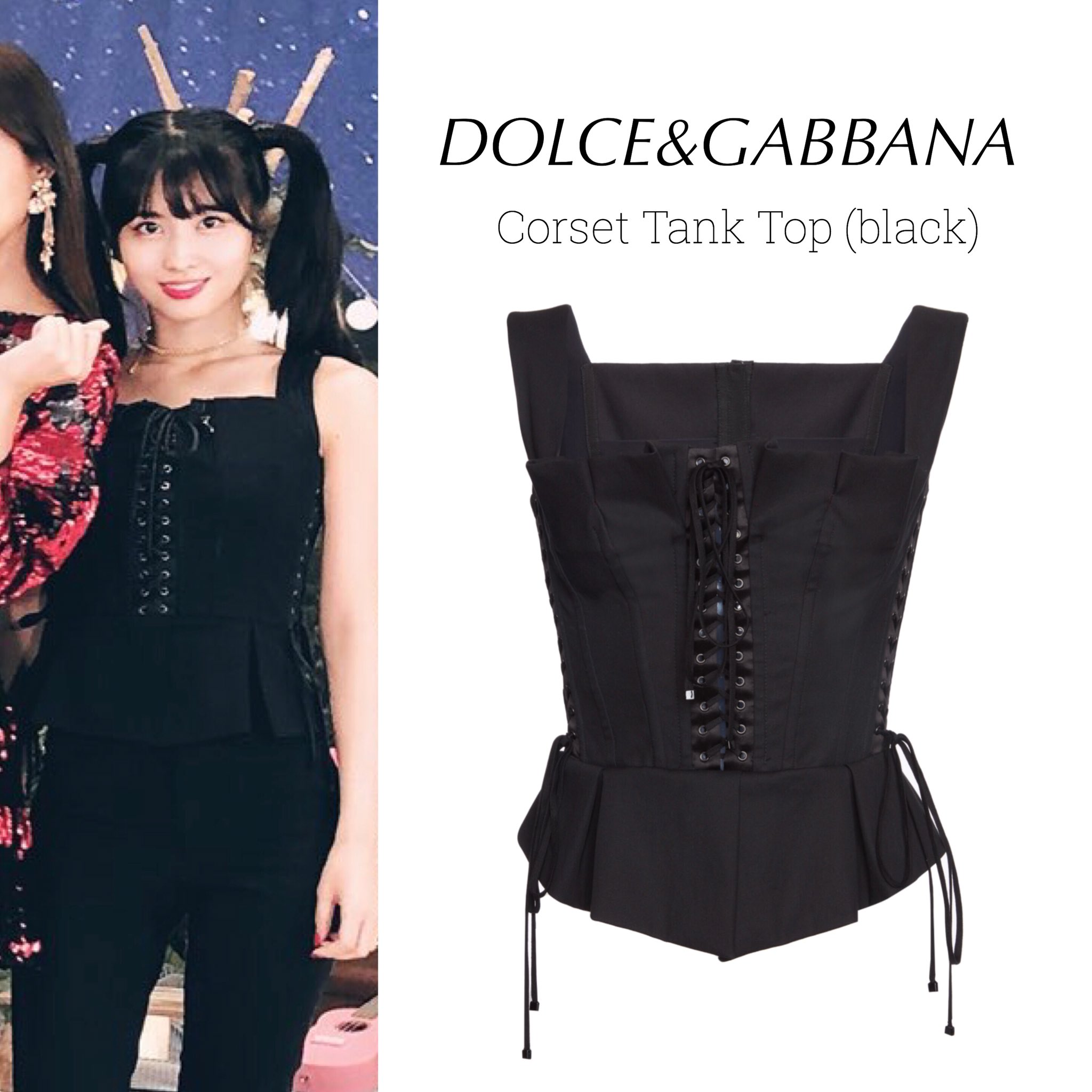 ““Dance The Night Away” SPECIAL V LIVE [DOLCE&amp;GABBANA] Corset T...