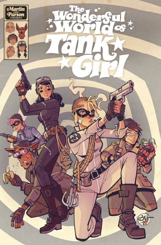 ComicCrusaders's tweet image. #PREVIEW: TANK GIRL: THE WONDERFUL WORLD OF TANK GIRL VOL 1 @AlienMartian23 @blitzcadet @ComicsTitan @TankGirlcomics #comics ow.ly/cqaX30kRHW5