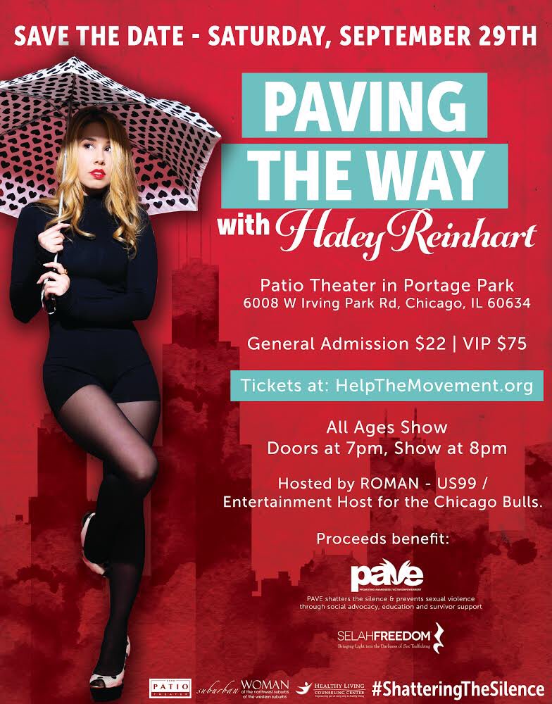 #Chicago your girl is comin’ back! I’m extremely proud & honored to be a part of this powerful cause once again with @PAVEinfo & @Selah_Freedom ♥️ We’ll be coming together 9/29/18 thru love & music, #ShatteringTheSilence for sexual violence. #linkbelow
pavingtheway.net/paving-way-hal…