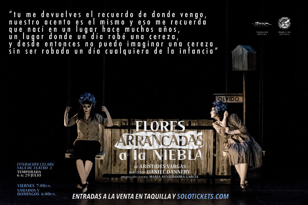 proyecto_condor's tweet photo. Te invitamos a ver #floresarrancadasalaniebla en el celarg julio 2018 https://t.co/1k8EQq27NQ