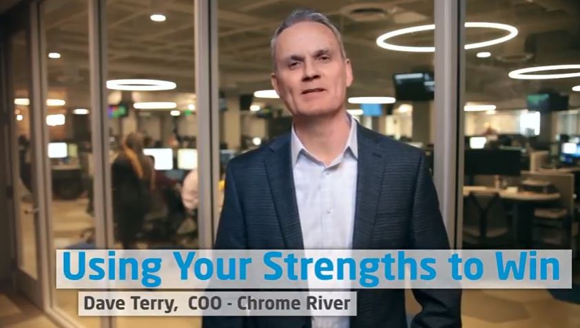 Companies must focus on their own strengths in order to be successful, even when faced with much larger competition. Hear Chrome River co-founder and COO Dave Terry's comments on the topic, in this week's thought leader video. chr.om/UseYourStrengt…