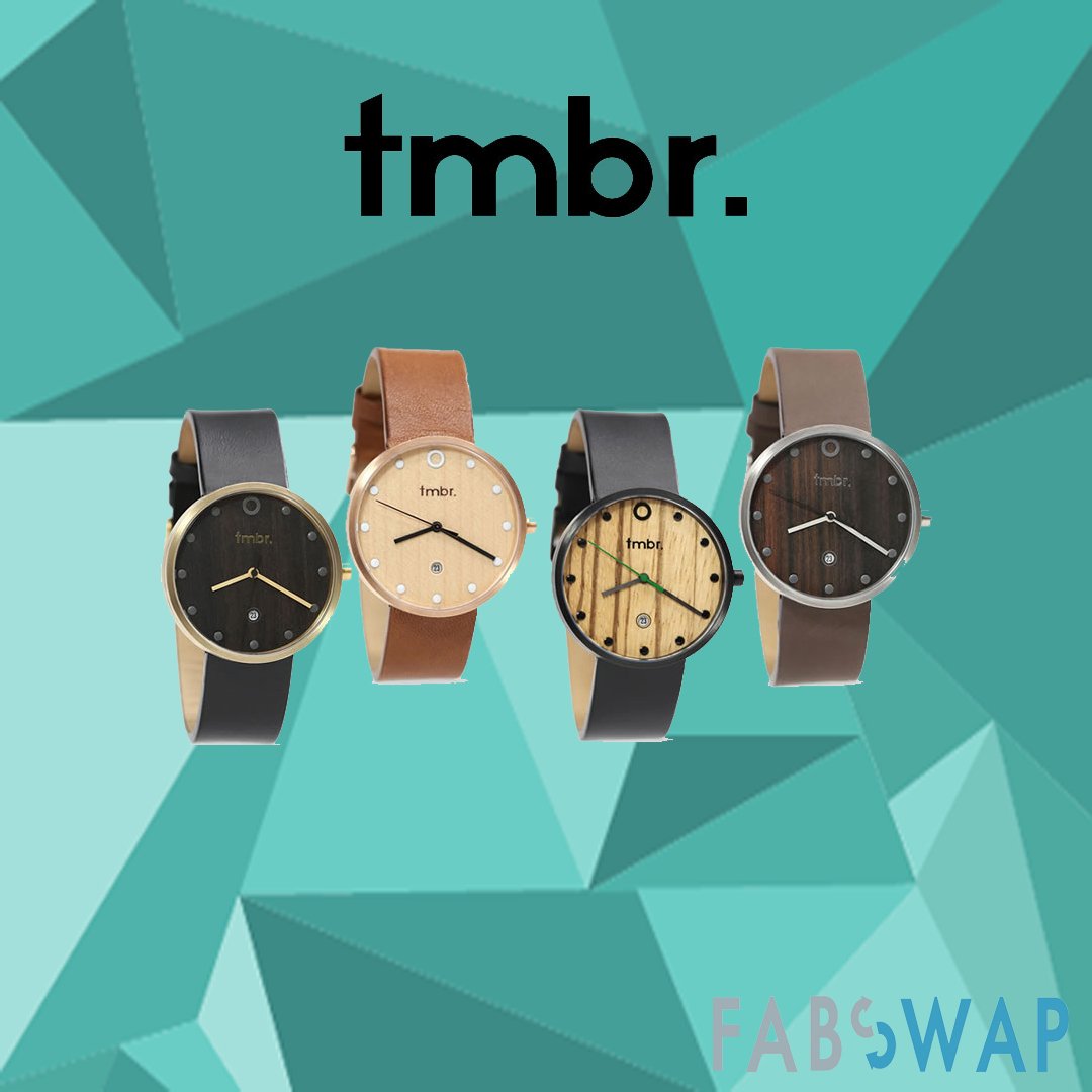 FabSwap's tweet photo. tmbr watches now available on FabSwap! Check it out! https://t.co/Lxi3UacjFA #fabswap #subscribe #watchsubscription #watchclub #tmbr #watches #fashion #checkusout https://t.co/WOGdQgTAnz