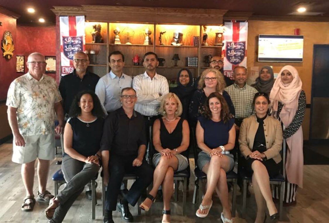 A great dinner celebrating our fantastic Canada day event. Thank you from the bottom of my heart. ❤️I couldn’t have done it with out you! #thankyou