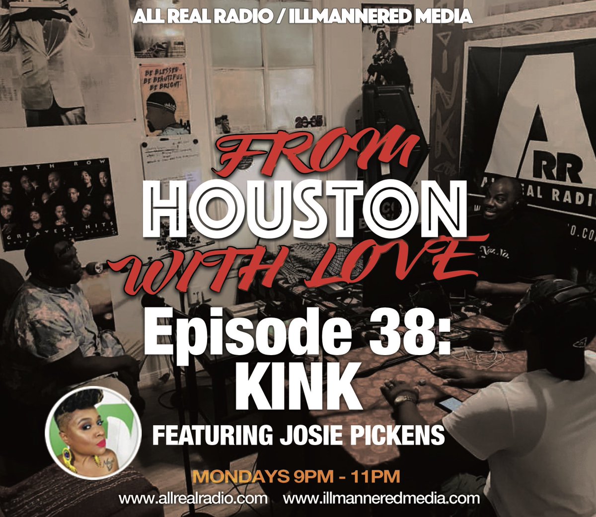 Tonight on <a href="/allrealradio/">All Real Radio</a>

#Mondays 9pm (cst) 
<a href="/fromhouwithlove/">From Hou With Love</a>

This week: #KINK
allrealradio.com
A balanced #perspective on #music, #film, and how they play an important role in the #community <a href="/allrealradio/">All Real Radio</a> #afterhoursmix #houston #love #latenight #comedy #discussion