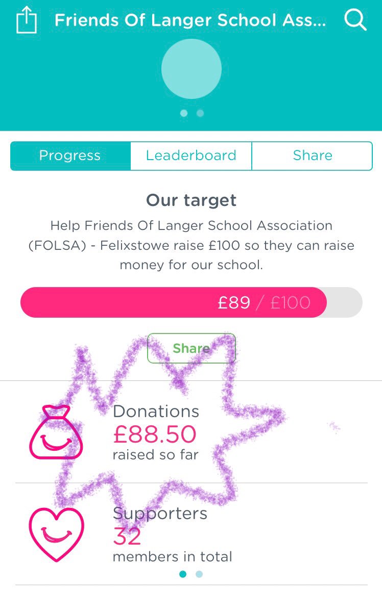 Been a while since we posted an update on this.....£88.50! 🙌🏻 sign up at easyfundraising.org.uk or download the Easy Fundraising app