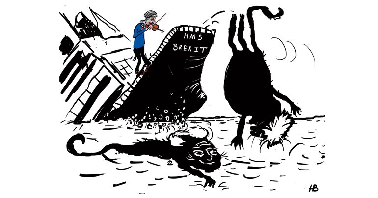 Henny Beaumont On Twitter Rats Sinking Ship My Cartoon
