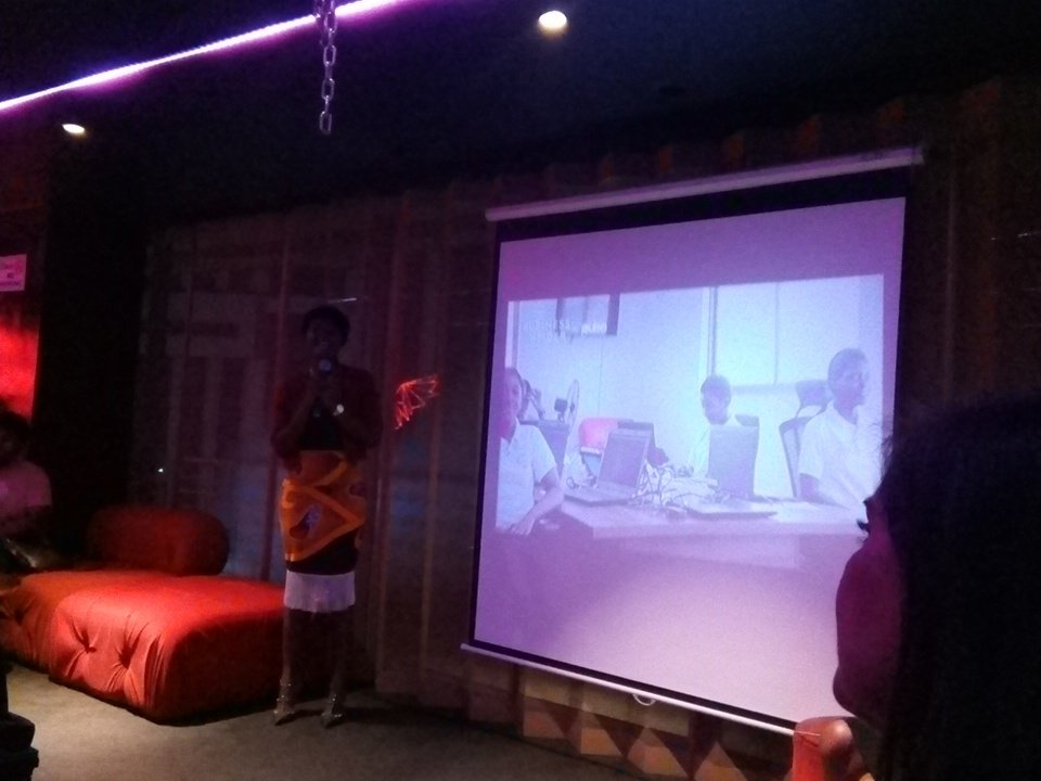 #stemBees crew talking about their challenging experiences the all-ladies robotics team get needed equipment and support #weLeadTheFuture