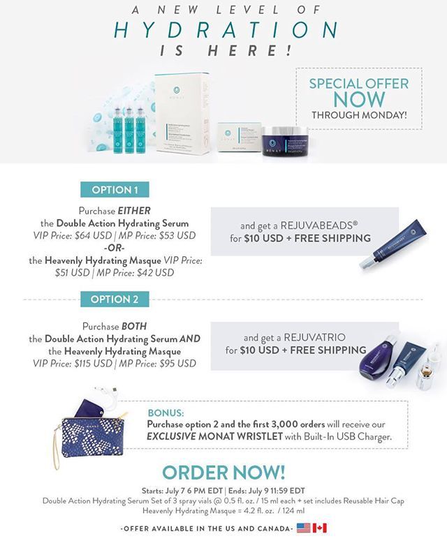 kindadear's tweet photo. Check out the latest product from Monat. I didn’t think they could come up with anything better than the hydration system they already have! Excited to try this! #flashsale https://t.co/fYE1tir2QV https://t.co/OEpA9hKGb4