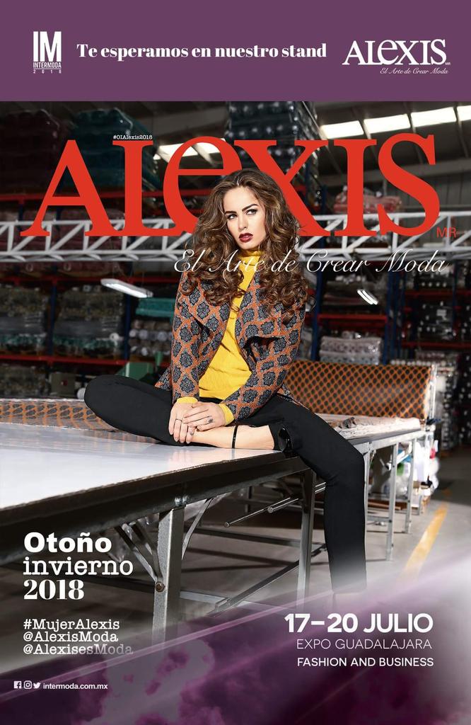 AlexisModa's tweet photo. La próxima semana inicia INTERMODA, te esperamos en nuestro stand, ven y conoce la nueva colección ALEXIS OTOÑO.INVIERNO 2018, te encantará.
#AlexisModa #MujerAlexis #AlexisOtoñoIniverno2018 #AlexisEnIntermoda #Intermoda2018 https://t.co/RYFlMmnUf9