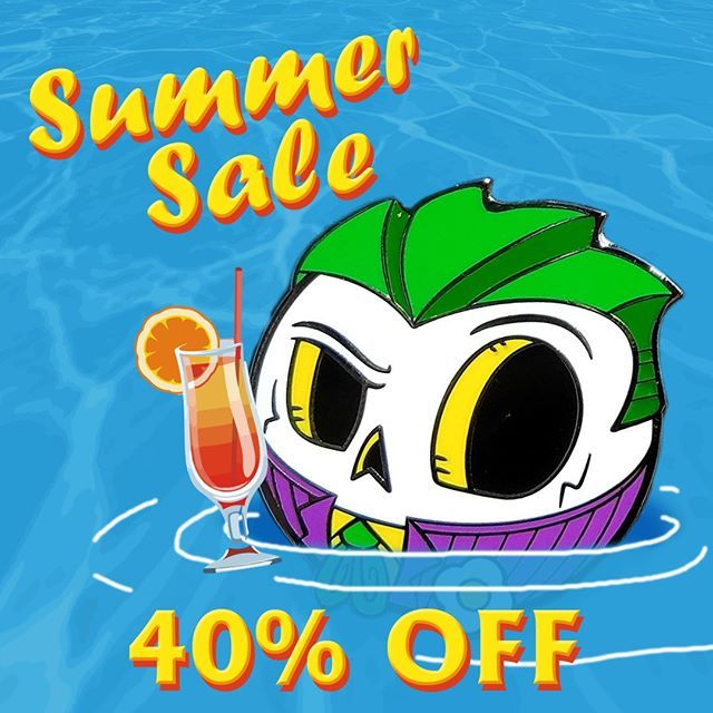 pin13shop's tweet photo. Chill like a Villain this summer by taking 40% off your entire purchase. Link In Bio #joker #summersale #jokerpics .
.
.
.
.
 https://t.co/J9YDMYTjk6 https://t.co/CyC3DnbHho