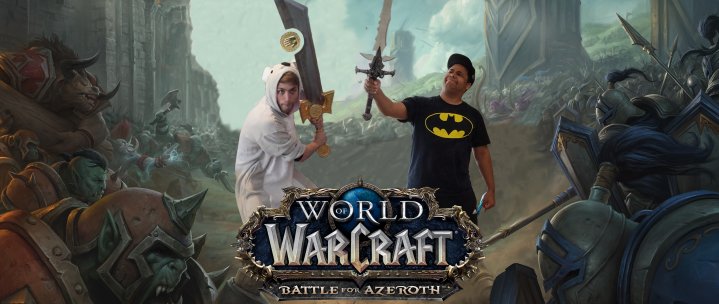 nmplol's tweet image. Who is ready for BATTLE FOR AZEROTH?!