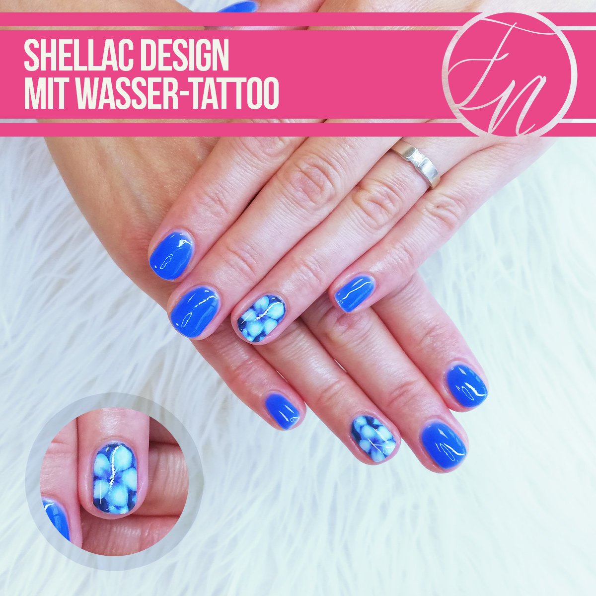 ❤️ Danke!
#shellac #blau #glitzer #fullcover #nails #kurzenägel #natürnagelverstärkung #wassertattoo #frühlings #nailart #naildesign #nagelstudio #hanau