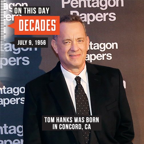 Happy 62nd Birthday Tom Hanks! What\s your favorite movie? 