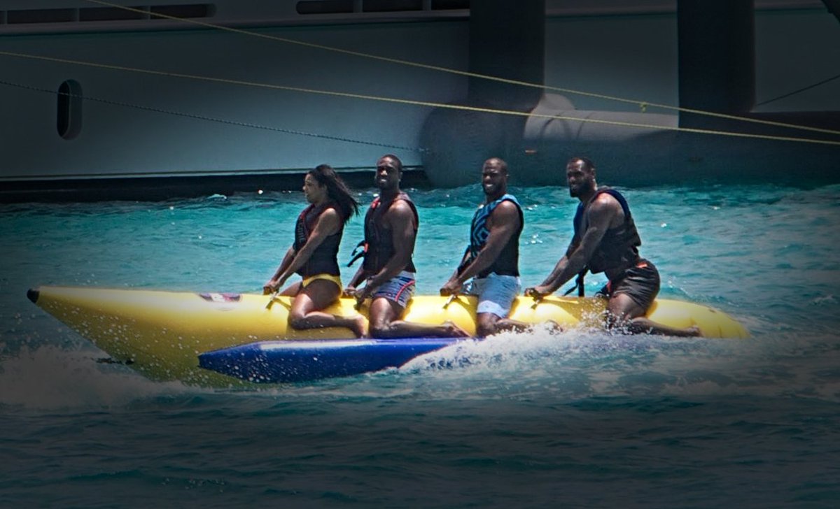 banana boat picture lebron