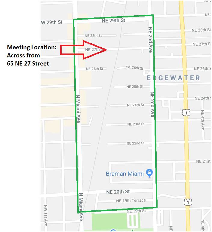 CityofMiami's tweet photo. The weekly Community Cleanup continues this Wednesday 7/11 at 8:30AM. The meeting location will be across from 65 NE 27th Street. Join us to #KeepMiamiBeautiful! #Miami #SafeCity https://t.co/zI5PengTbe