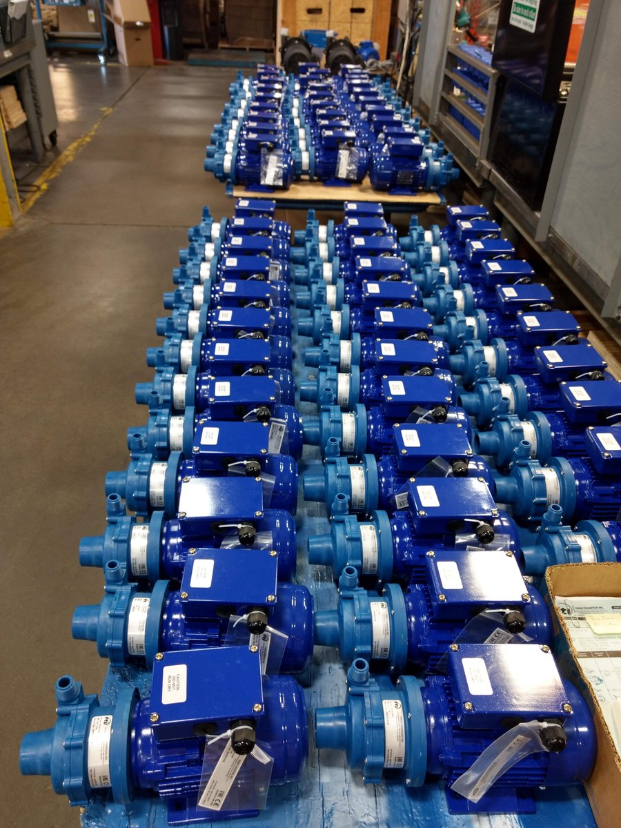 FinishThompson's tweet photo. CUSTOM PUMP ALERT! Finish Thompson plastic mag-drive model DB5 with polypropylene construction, ceramic bushing, and custom motor will be used by an OEM for a specialty water application. #custompump #magdrive #finishthompson https://t.co/eO0NwFdO5u