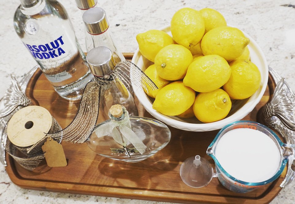 ninanolakitchen's tweet photo. Pick up 10 lemons, sugar &amp; @absolutvodka to make Lemoncello! Easy! This makes a wonderful #homemade #gift anytime of the year, but think ahead for the #Holidays! I purchase my bottles, labels &amp; ribbon at @HobbyLobby or @DollarTree! 
#NinasNOLAKitchen #NewOrleans #NOLADrinks https://t.co/fDdiTyene6