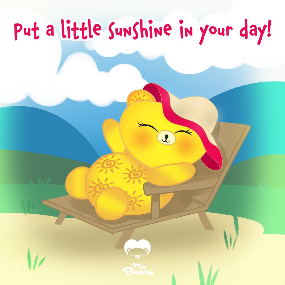 MeBearsClub's tweet photo. Summer sun equals summer fun! #MondayMotivaton https://t.co/AxD4WAo1tx