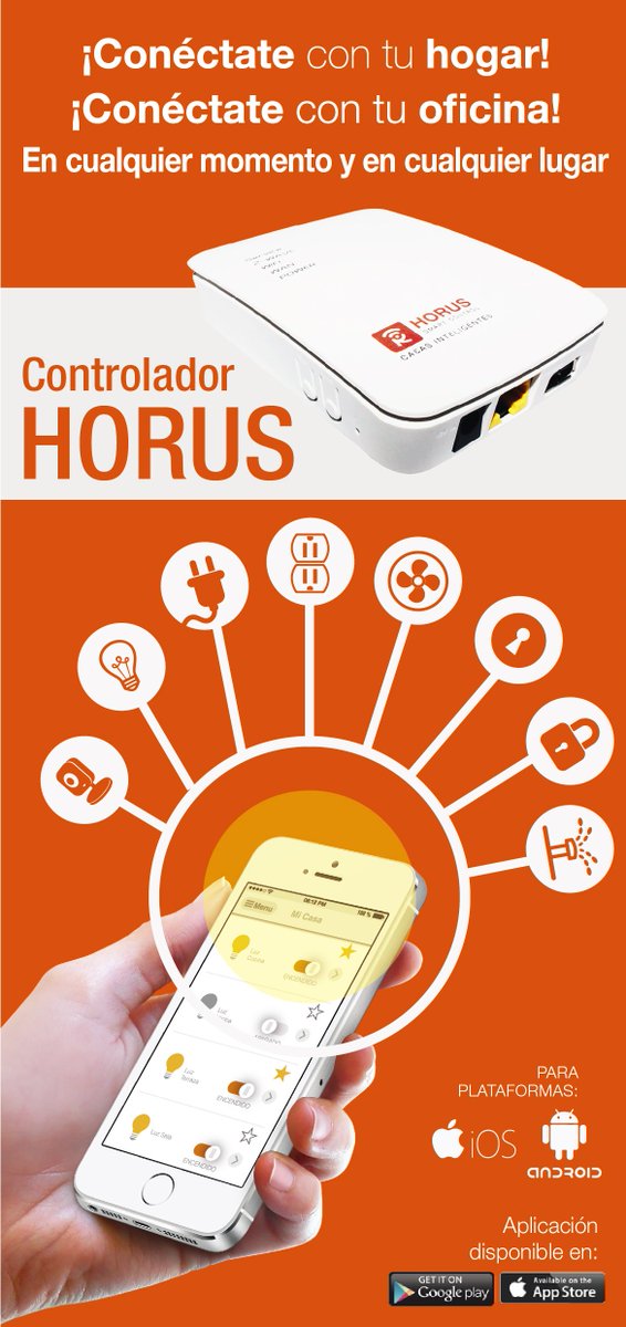 Dispositivos para hacer una casa inteligente – Horus Smart Control