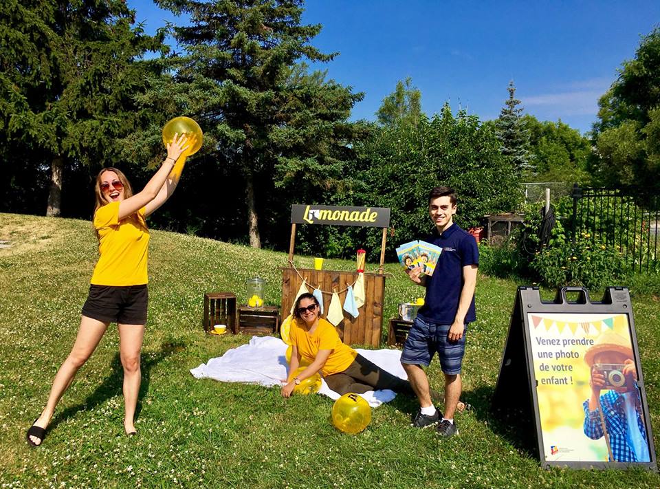 C’est parti pour la tournée des parcs #CECCE! Horaire de la semaine:

Lundi 18h à 20h: Parc Millennium
Mardi 9h à 11h: Parc Carleton Heights
Mercredi 9h à 11h: Parc Dundonald
Jeudi 18h à 20h: Parc Hornets Nest Soccer
Vendredi 9h à 11h: Parc Fisher

Venez vous rafraîchir 🍋#Ottawa
