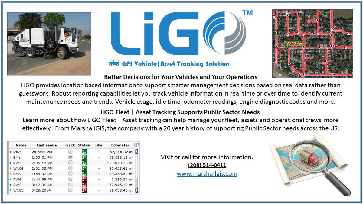 MarshallGIS's tweet photo. #PublicSector operations demand a lot of managers, this is why its important to use all tools at your disposal to achieve the highest level of efficiency. The #InternetOfThings has created opportunities for managers to not only facilitate but also amplify their operations. #GIS https://t.co/t4UW2FztL6