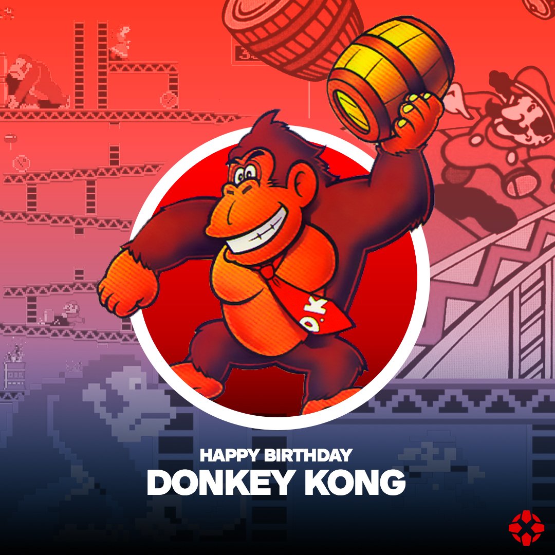 It's Donkey Kong's 33rd birthday today
