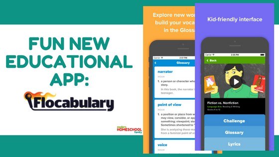 "This app puts Flocabulary’s educational resources directly into the hands of kids and parents.”" goo.gl/jX4vCE #apps #Homeschool #parents #K12 #Educational