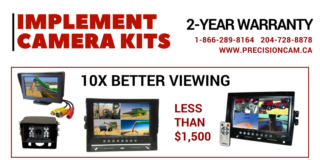 PrecisionCam's tweet image. Why Spend upwards to $6,000 for a camera system when you can get the best system on the market for WAY LESS!!!! Check it out --&amp;gt; bit.ly/2vreu4Q    #farming #farmers #seeding #farmlife #canadianfarms #canadianfarmers #farmingtools #farmcamera #implementcamera