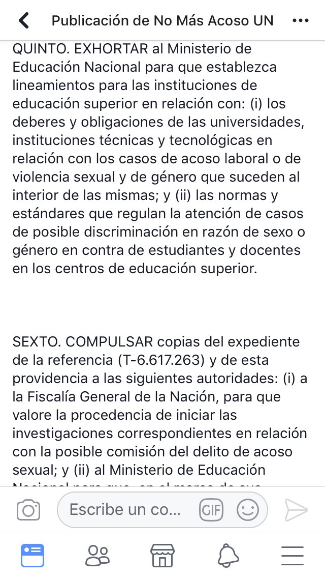 Sentencia acoso laboral 2018 Sentencia acoso laboral 2018