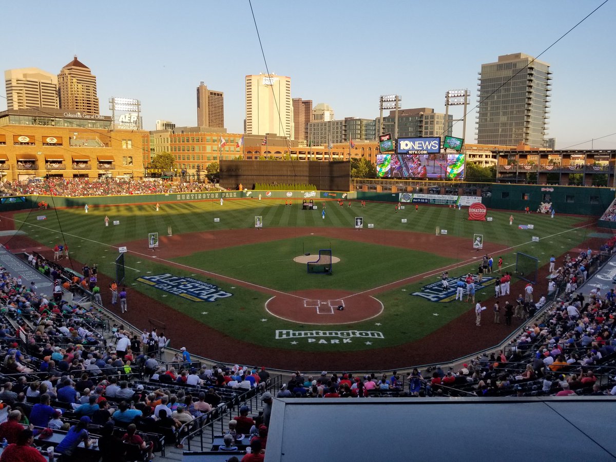 Great night at Huntington Park for the AAA All-Star festivities. @Columbus_Sports