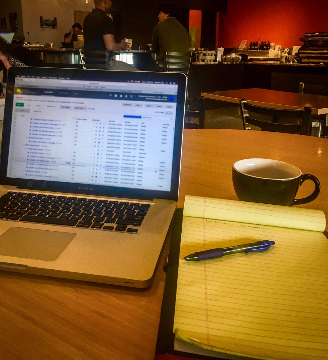 msialaska's tweet photo. No internet, no problem! Our digital team took to @SteamdotLab for some java and of course highly coveted WiFi. ☕️🤓💻 https://t.co/JMsGgy65HP