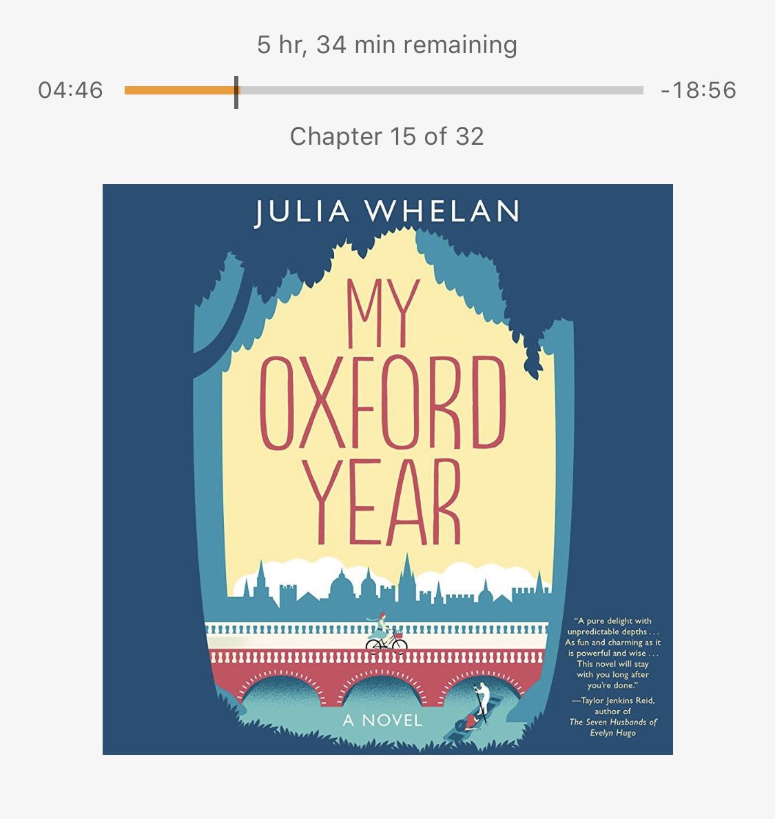 One benefit of riding my bike to/from work is that it’s now 1/2 an hour instead of 10-15 minutes of drive time. More time for punting and Pimms. Enjoying #MyOxfordYear by @justjuliawhelan