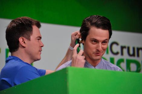 CellScope's tweet photo. Our CEO @erikdoug giving an iPhone ear exam on stage at @TechCrunch Disrupt 2013. We are looking forward to #DisruptSF Sept 5-7. Grab your passes and find Erik for an ear exam https://t.co/dumwlwjc80 https://t.co/UwYj6sQBJi