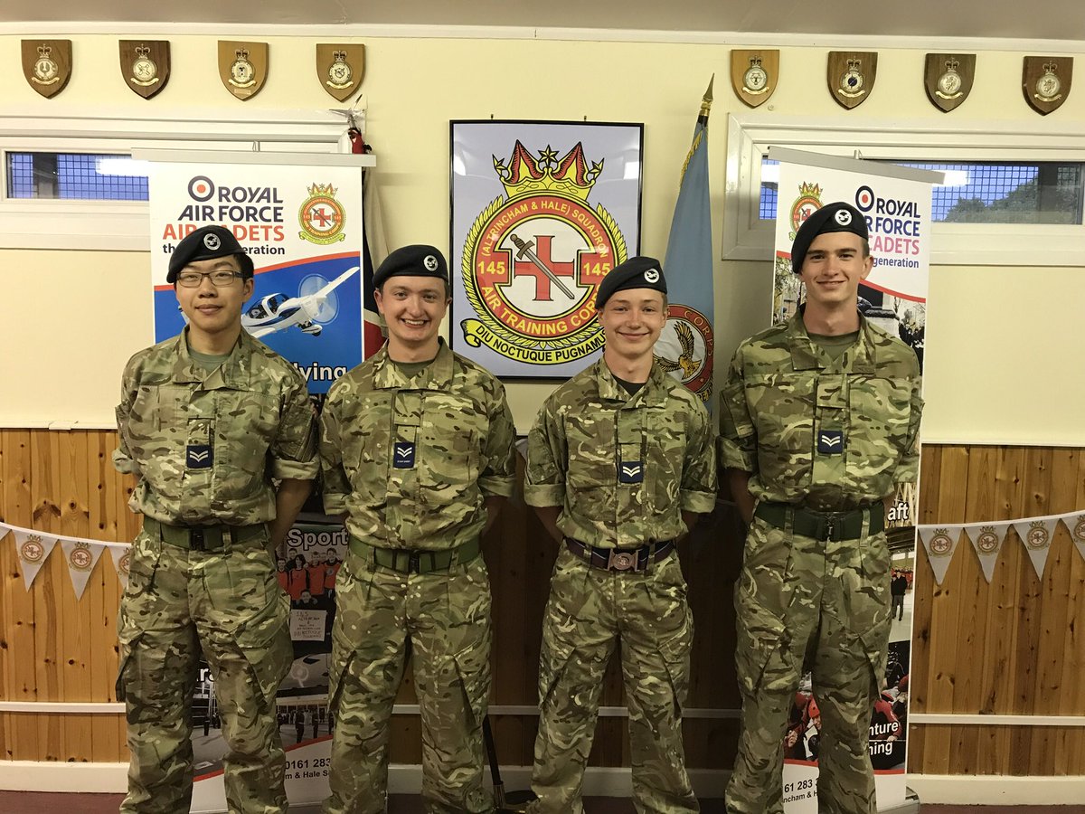 Congratulations to our newly promoted Cpls, very well deserved! 👍🏻🇬🇧😃 <a href="/gmaircadets/">Greater Manchester Wing - RAF Air Cadets</a>