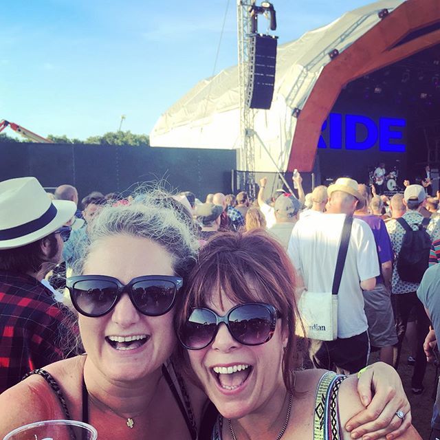 PineyGir's tweet photo. Look who I bumped into at the @rideox4official gig @bsthydepark! See #lozzy in the distance ❤️🎶⚡️💋⭐️ https://t.co/D5f3aDylU2 https://t.co/X4JWhPyart