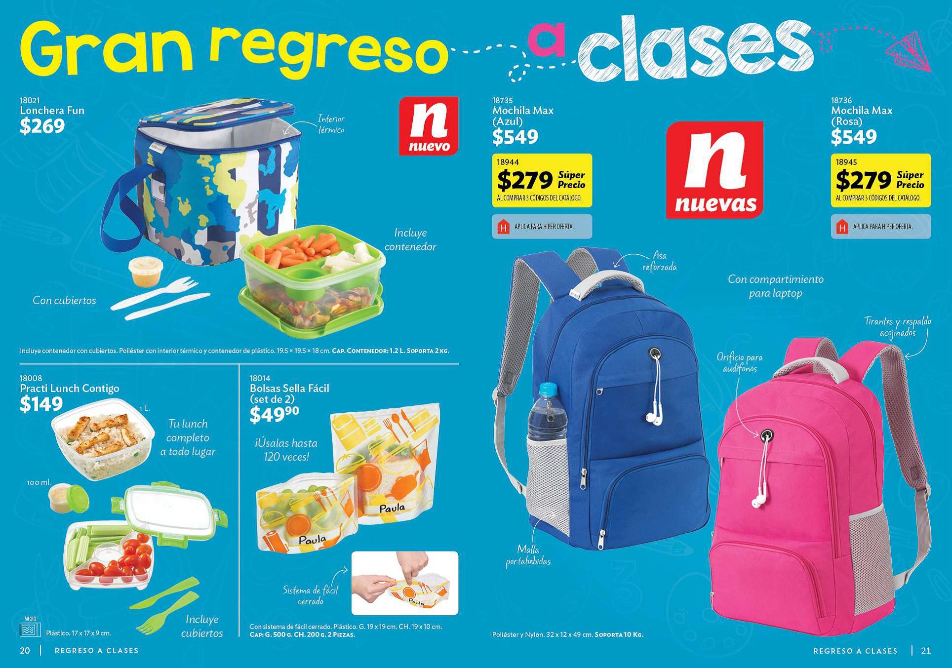 Mochila max azul betterware new arrivals
