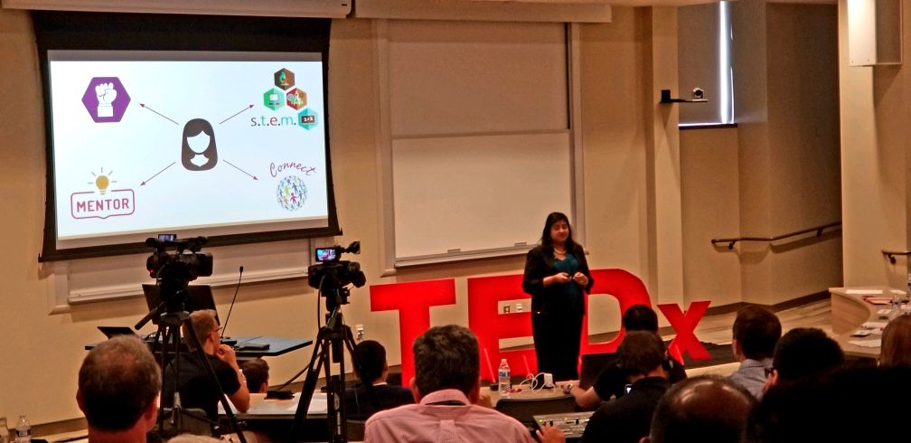 Thank you to all who came out to support Dublin's first <a href="/TEDxInnoDr/">TEDxInnovationDr</a> event. The students from Dublin City Schools did a fantastic job setting it all up!It was amazing to get the opportunity to speak about what is so important to me: STEM and girls' confidence!

 #TEDxInnovationDr