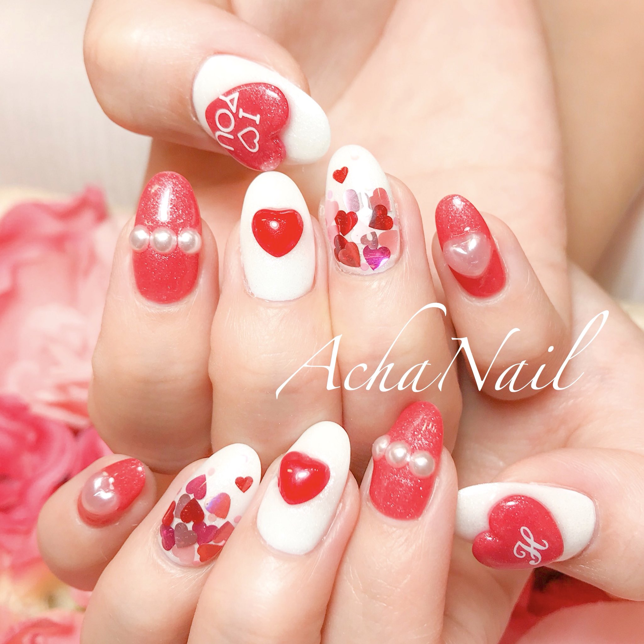 池袋ネイルサロンachanail V Twitter My Heart T Co Cn6dcki2db ガーリーネイル ハートネイル ホログラムネイル レッドネイル 赤ネイル 3dネイル アクアリウムネイル ネイル ジェルネイル フィルイン 南池袋 池袋 池袋ネイルサロン ネイル