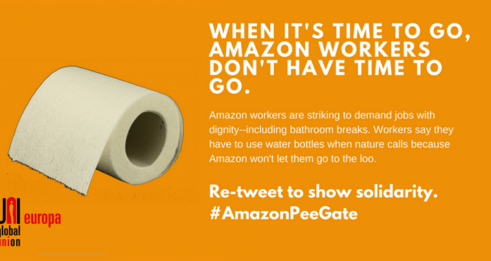 Quinnprints's tweet photo. #amazon #amazonpeegate #RightsForAmazonWorkers #WorkersRights https://t.co/sYulQ4e7wO