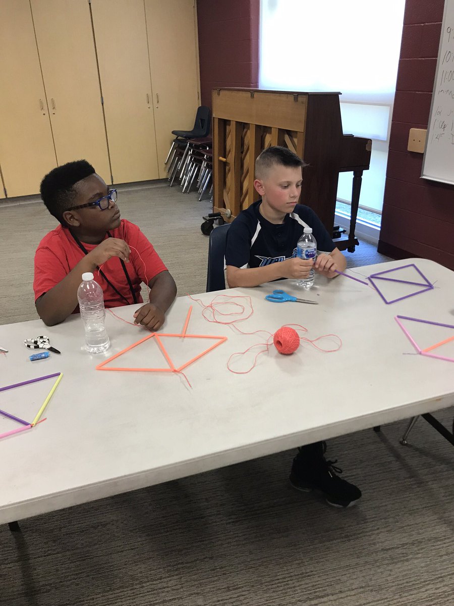 KorieRossman's tweet photo. Step one of the 6th graders tetrahedron kites. @WEschoolsSLC https://t.co/q9EQrnlIBS