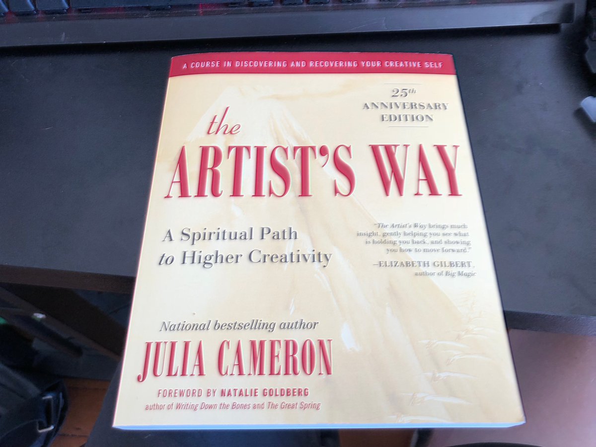Book 25Lesson:"Real artists/creators/entrepreneurs" don& #39;t go through life without experiencing self-doubt. They& #39;ve simply learned to live with the doubt and do the work anyway.