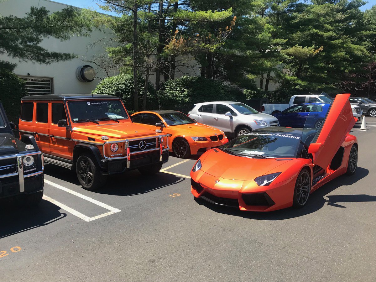 His, hers, and ours. Doors up on our Aventador S Roadster in Arancio Argos Pearl 🍊
.
.
.
.
.
.
#lamborghiniparamus #lamborghini #orange #carswithoutlimits #orange
#itswhitenoise #carsofinstagram #amazingcars247 #lambodoors #lamborghiniaventador