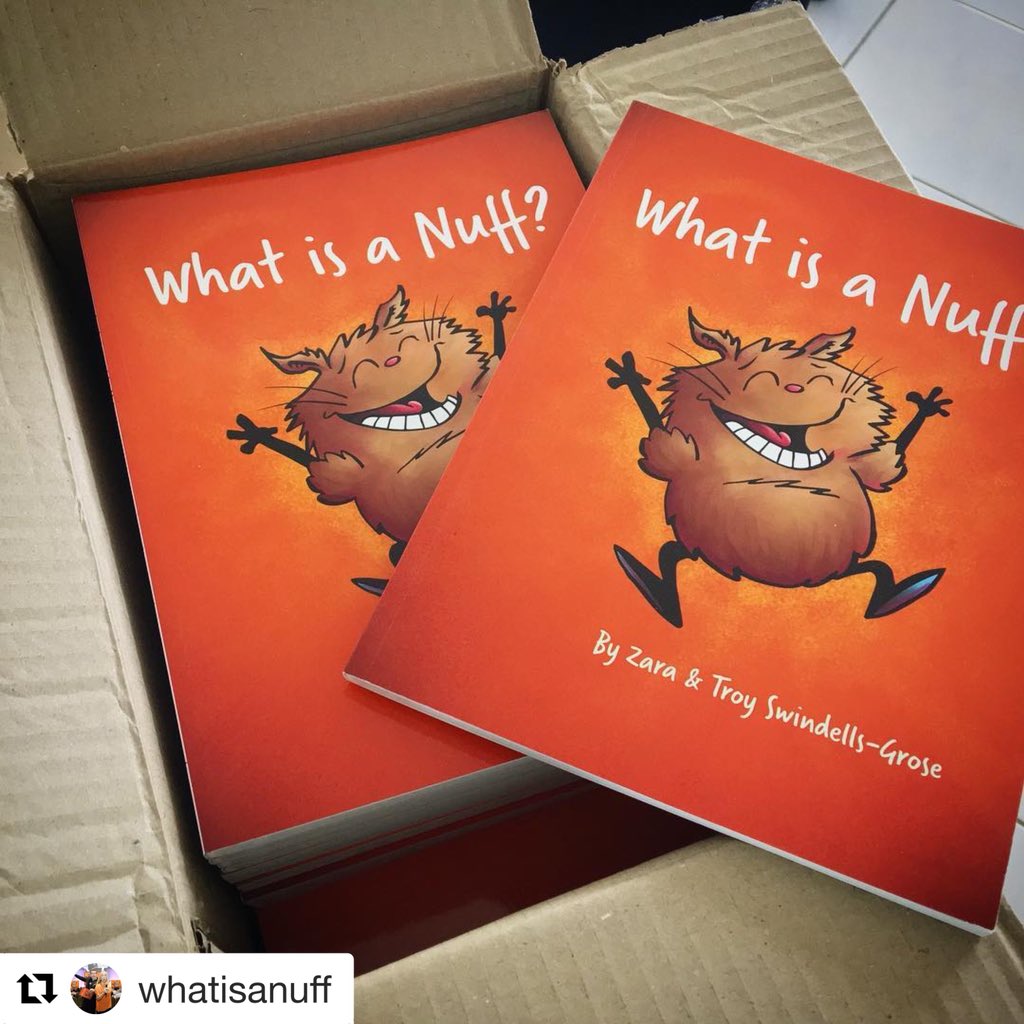Gr8Talk's tweet photo. Another dozen @whatisanuff #books off yesterday! Thank you to @wesleymissionqueensland @automotivebrands and @bennsbooks #whatisanuff #URaNuff #pospsych #kidsbook #foradults #allages #zuzuandthesupernuffs https://t.co/mrdsdJkjc7