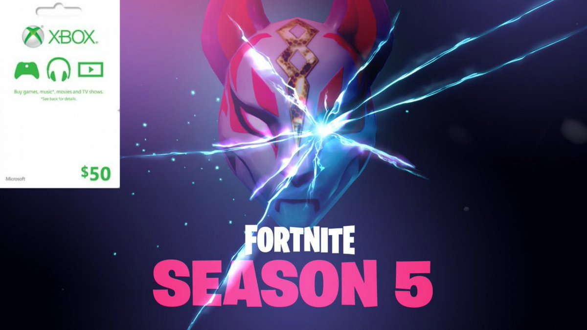 ItsRedFusion's tweet photo. I am doing a $50 Xbox Card Giveaway so one of you can start Season 5 with some V-Bucks.
Rules to enter:
1. RT and Like
2. Follow me
3. Turn on Twitter Notifications
4 Comment when done with proof of all steps.
Winner will be announced tomorrow at 7:00 PM EST. 
More giveaways soon https://t.co/kpUeVHRvtA