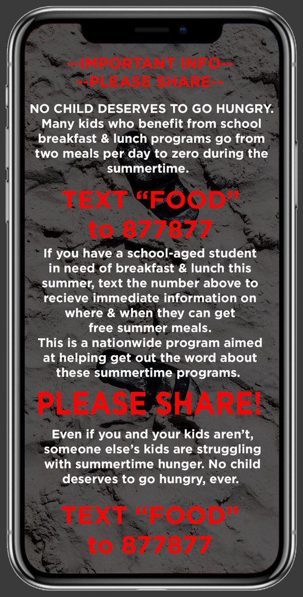 RT to feed a child in need.