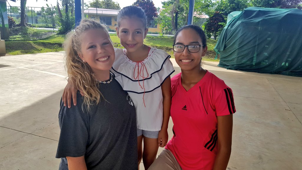rpk8magnet's tweet photo. Today we visited Sonafluca Elementary Scool in La Fortuna, Costa Rica. We shared a cross-cultural experience where students learned traditional dances, played soccer, &amp; shared about one another. Pura Vida!!! @KendraHCPS @SDHCMagnet @WS_Alliance #❤RP https://t.co/m7wmMfyhZT