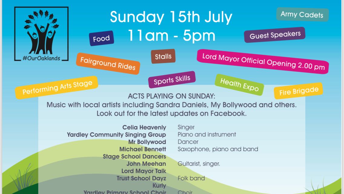 ErdingtonArts's tweet photo. Do you realize how extremely active and amazing @ArtsInTheYard is? We're helping them run a stage this Sunday... Jobe and Baily on tech (and Jobe on piano) + 4 erdington musicians, as well as LOADS of yardley ones! Check out the crafts too. https://t.co/niPTxlQCYB