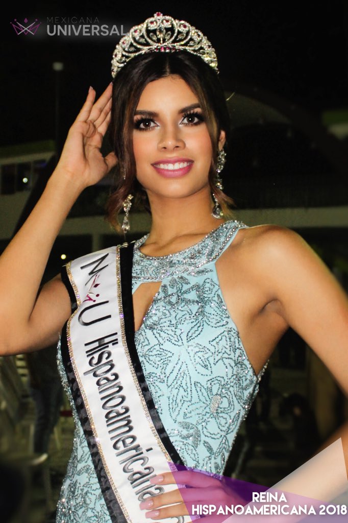 MxU_Oficial's tweet photo. #AranzaMolina @MxU_Tabasco y segundo lugar general #RumboaMissUniverso fue coronada como #ReinaHispanoamericana el pasado sábado en Macuspana #Tabasco 👑💐 https://t.co/RPQGJctwPf