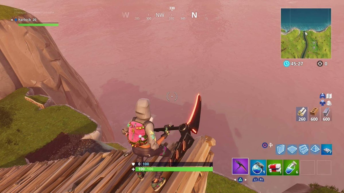 memo4440's tweet photo. @HollowPoiint I found a shadow of a castle in fortnite https://t.co/qz4jSJLML5